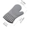 HeatShield Silicone Oven Gloves Non Slip Heat Resistant Kitchen Mitts 6