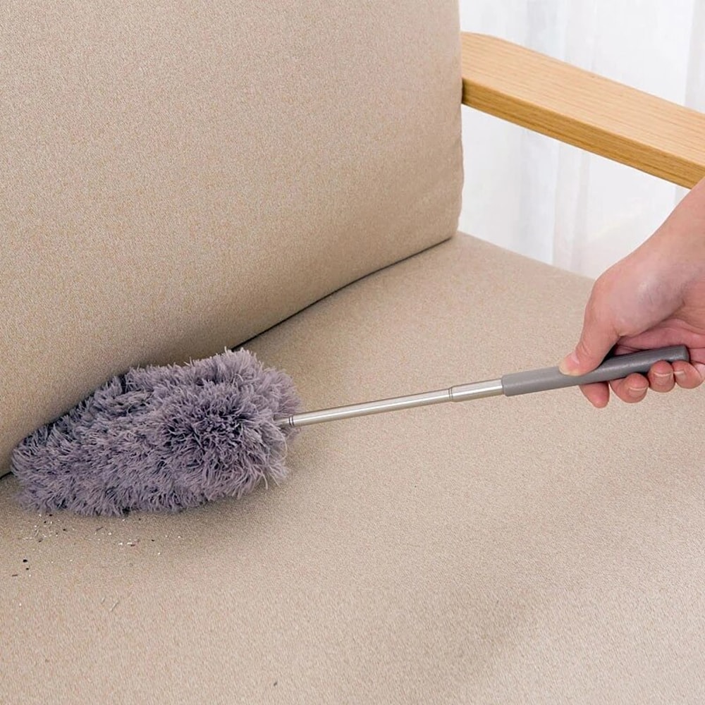 Extendable Microfiber Duster Long Handle Ceiling Fan Cleaner Brush