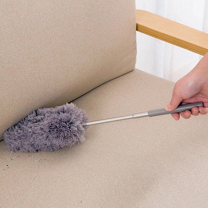 Extendable Microfiber Duster Long Handle Ceiling Fan Cleaner Brush