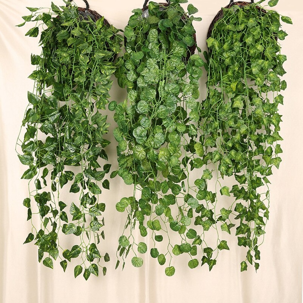 Artificial Ivy Vine Wall Hanging Indoor Greenery Decor