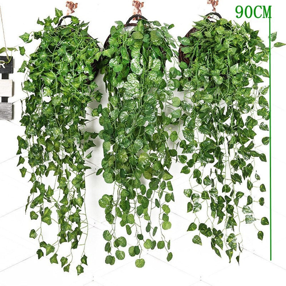 Artificial Ivy Vine Wall Hanging Indoor Greenery Decor