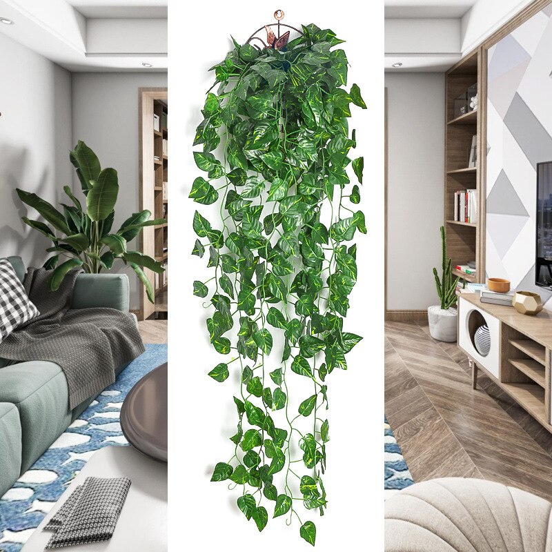 Artificial Ivy Vine Wall Hanging Indoor Greenery Decor