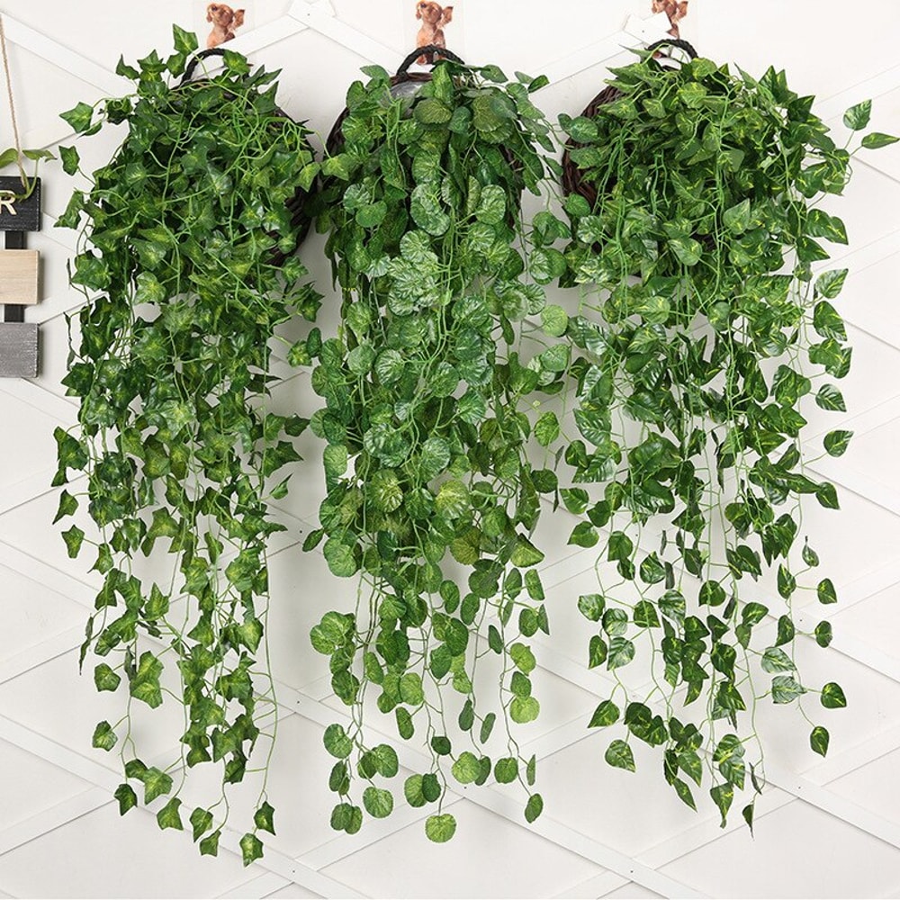 Artificial Ivy Vine Wall Hanging Indoor Greenery Decor