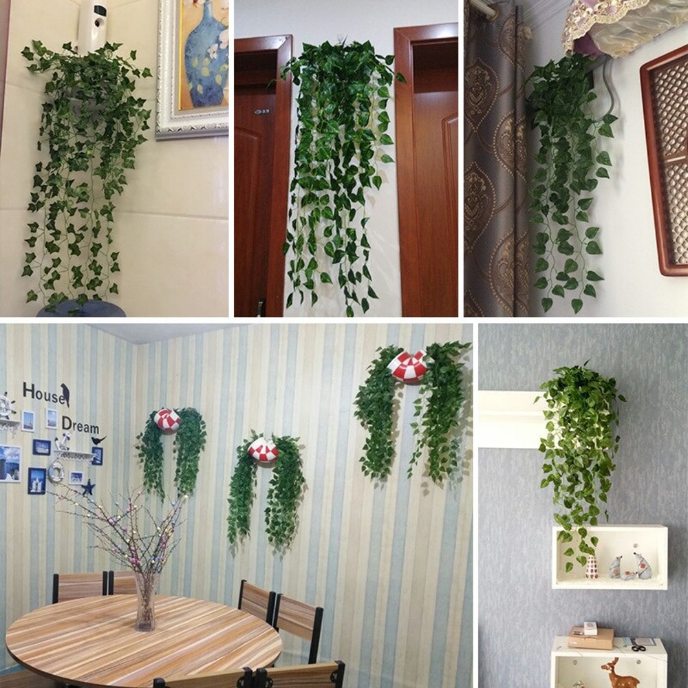 Artificial Ivy Vine Wall Hanging Indoor Greenery Decor