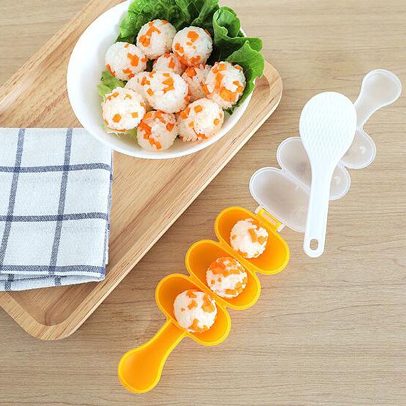 Kids Sushi Maker Rice Ball Mold Set Fun Bento Food Shaper For Toddlers 1