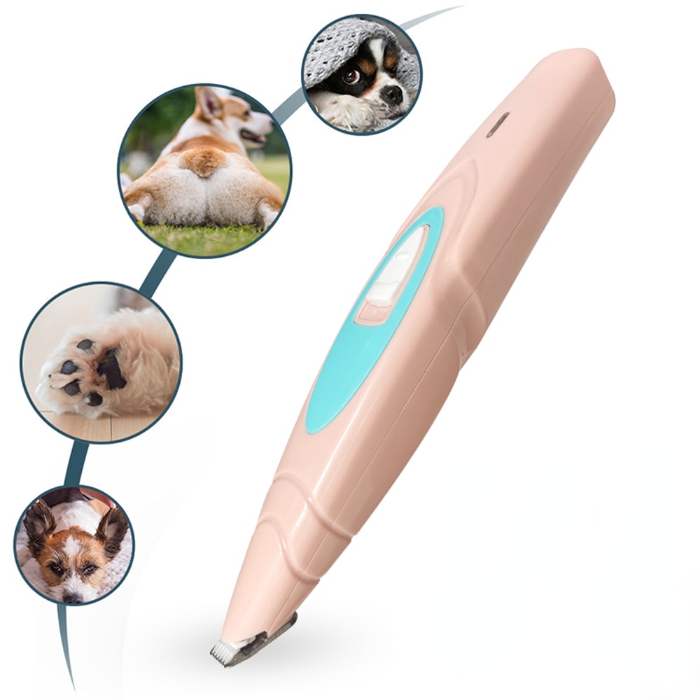 Quiet Pet Paw Trimmer Precision Dog Grooming Clipper For Safe Foot Hair Care 1