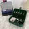 Portable Travel Jewelry Organizer Box Compact PU Leather Storage Case for Rings Necklaces Earrings