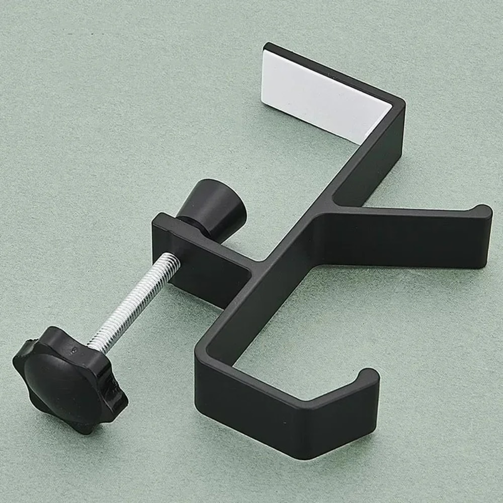 Adjustable Desk Edge Hook Organizer for Headphones Bags Strong Aluminum Clamp