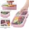 Eco Wheat Straw Bento Lunch Box Set Compartment Meal Prep Containers 1