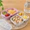 Eco Wheat Straw Bento Lunch Box Set Compartment Meal Prep Containers 5