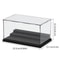 Large Acrylic Display Case with Movable Steps Dustproof Clear Storage for Collectibles