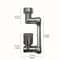 Rotating Faucet Extender with Flexible Arm Kitchen Sink Sprayer