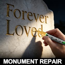 precision gold tombstone inscription pen waterproof grave marker tip