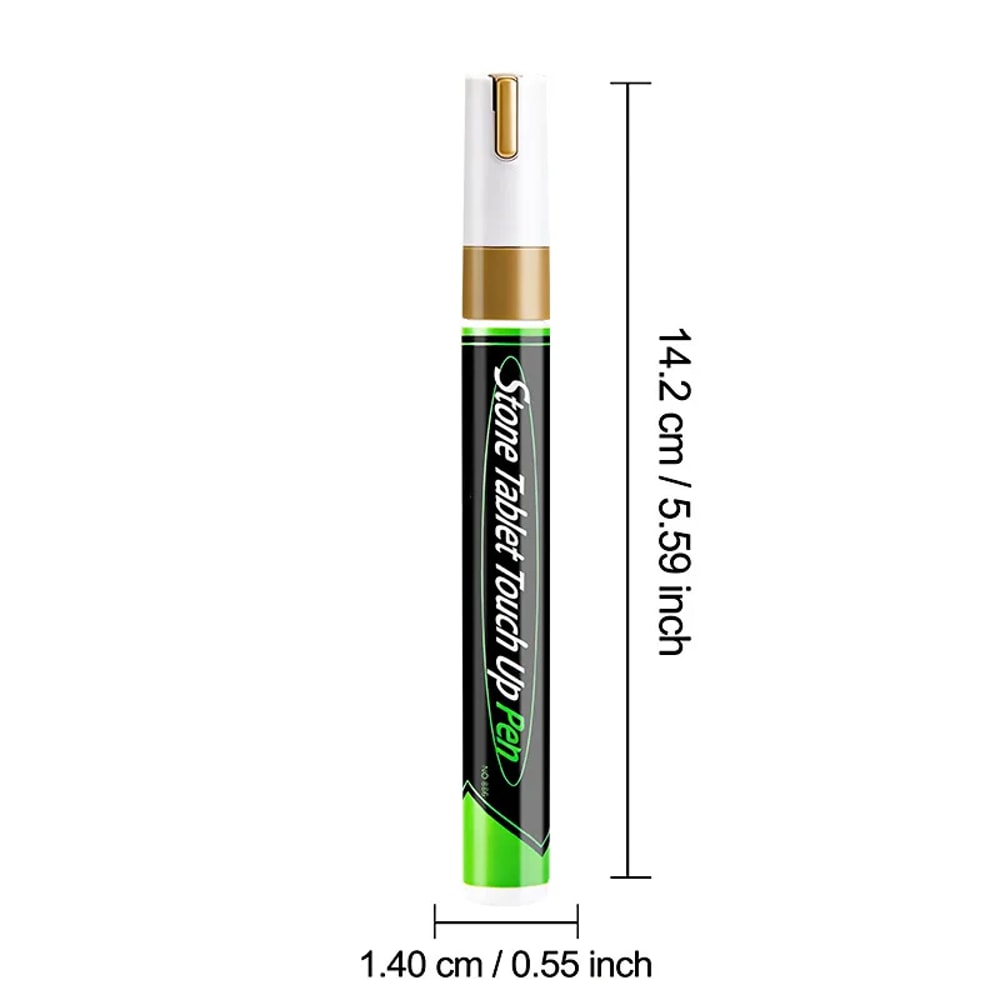 Precision Gold Tombstone Inscription Pen Waterproof Grave Marker Tip 5