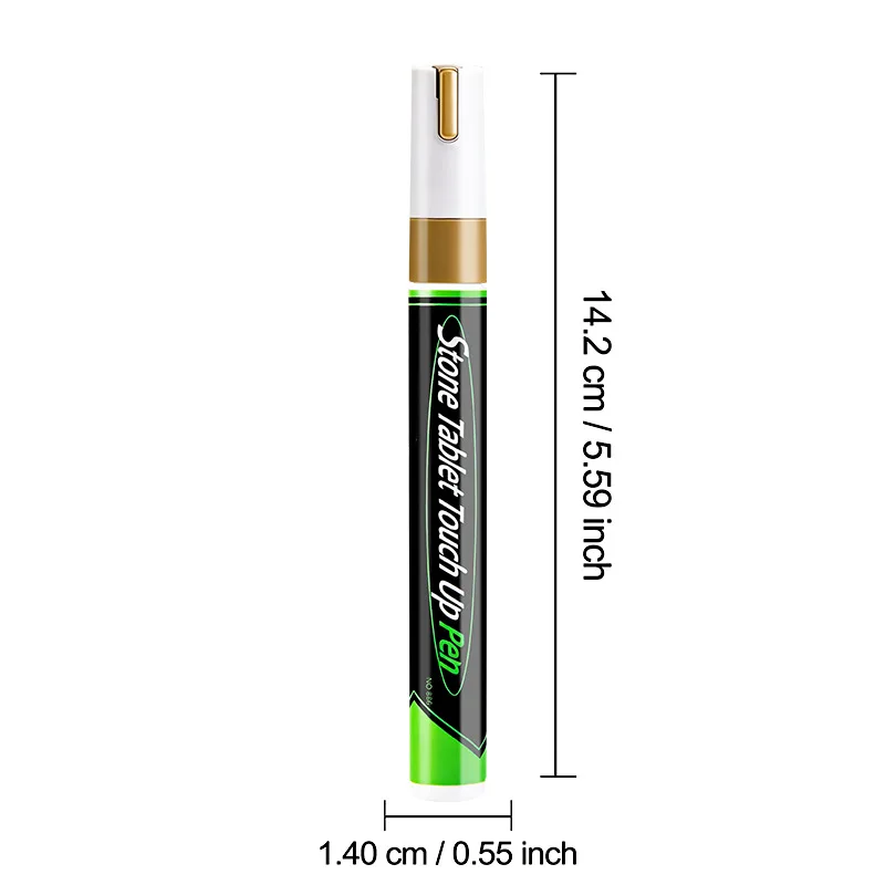 Precision Gold Tombstone Inscription Pen Waterproof Grave Marker Tip 5