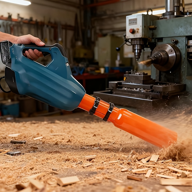 Turbo Jet Leaf Blower Nozzle High Power Air Booster Attachment for Garden Cleaning