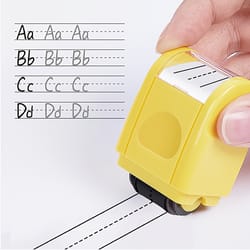 magic handwriting practice stamp roller for kids three line writing guide tool