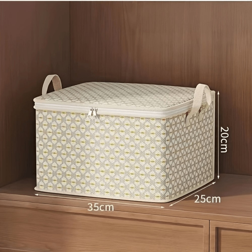 Extra Large Heavy Duty Large Storage Bag with Zipper Dustproof Clothes & Bedding Organizer