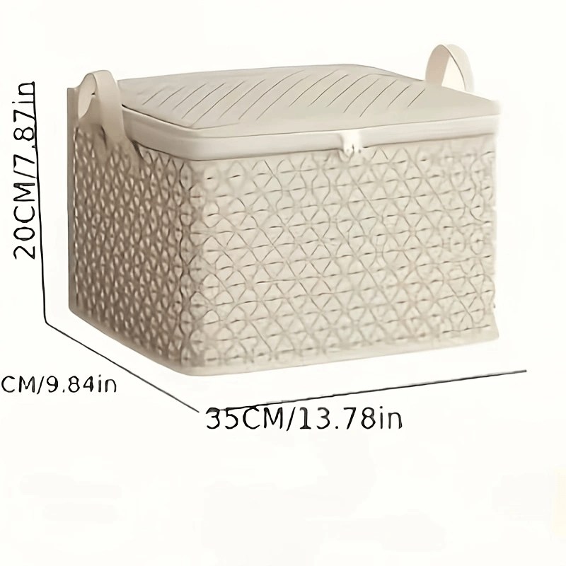 Extra Large Heavy Duty Large Storage Bag with Zipper Dustproof Clothes & Bedding Organizer