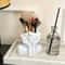 Minimalist Face Sculpture Makeup Brush Holder Desk Organizer