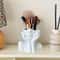 Minimalist Face Sculpture Makeup Brush Holder Desk Organizer