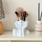 Minimalist Face Sculpture Makeup Brush Holder Desk Organizer