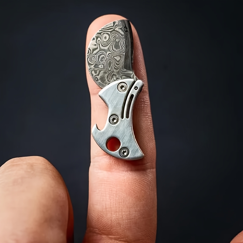 Titanium Keychain Tool Mini Bottle Opener & Compact Cutter for Everyday EDC