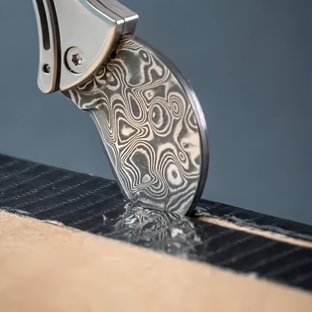 Titanium Keychain Tool Mini Bottle Opener & Compact Cutter for Everyday EDC