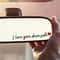 I Love You Drive Safe Rearview Mirror Stickers Cute Car Decals Set