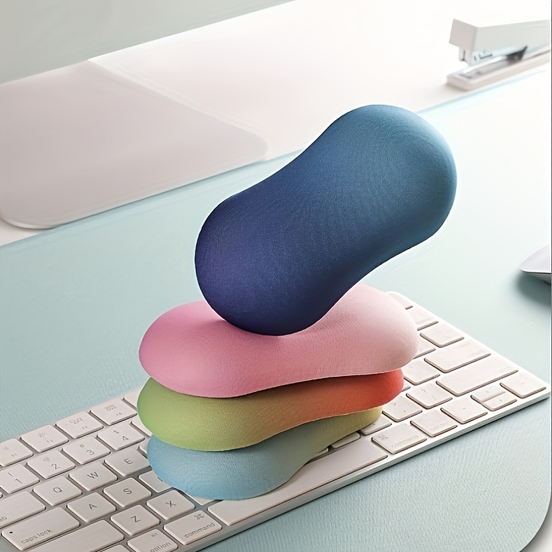 Ergonomic Memory Foam Wrist Rest Pad for Mouse Support and Carpal Tunnel Relief
