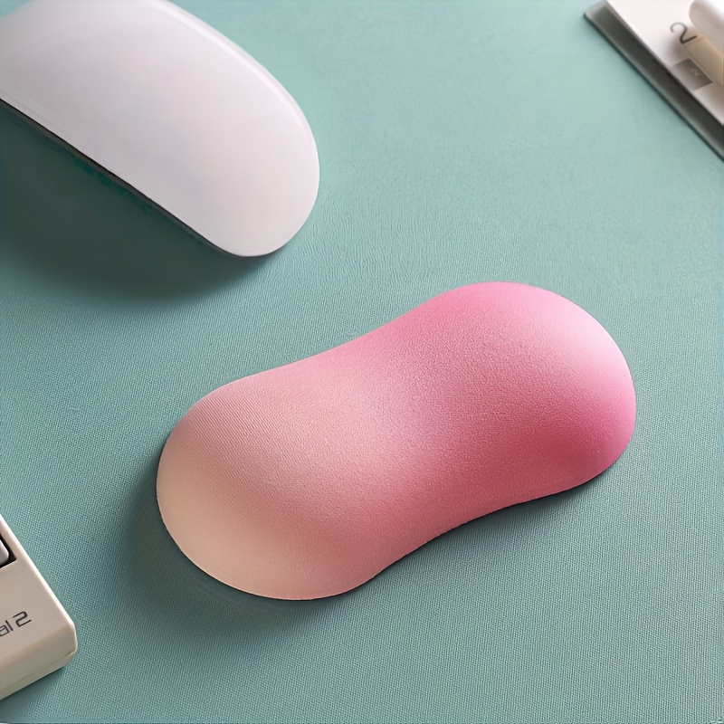 Ergonomic Memory Foam Wrist Rest Pad for Mouse Support and Carpal Tunnel Relief