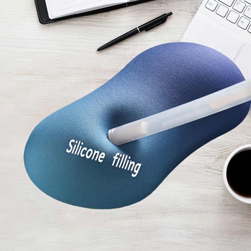 Ergonomic Memory Foam Wrist Rest Pad for Mouse Support and Carpal Tunnel Relief