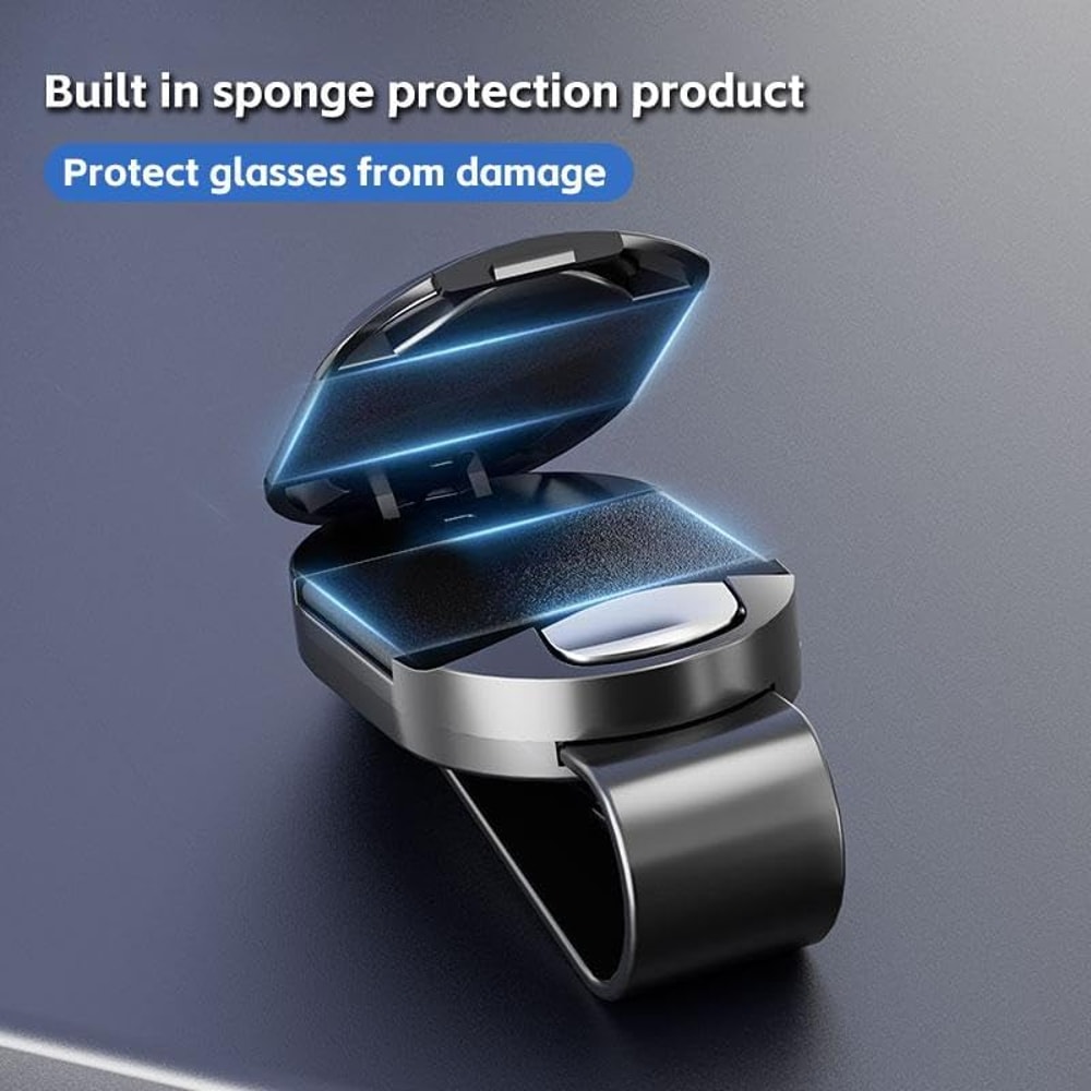 Universal Car Sunglasses Holder Clip For Visor Secure Eyeglass Holder For Car Interior 3