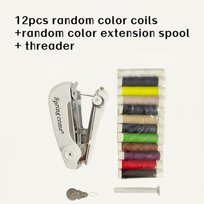 Handheld Mini Sewing Machine Portable Easy Stitch Stitcher for Quick Repairs