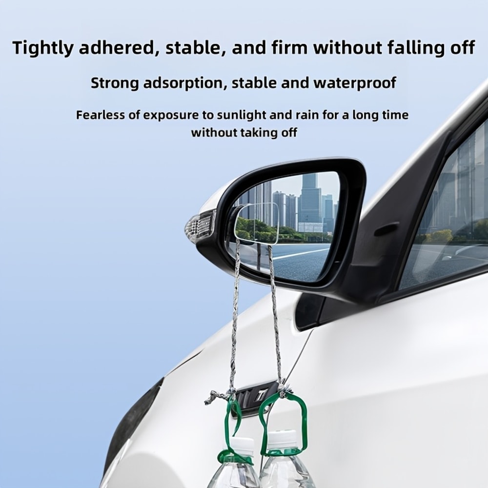 HD Wide Angle Blind Spot Mirror Set for Safer Driving and Easy Parking