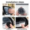 HD Wide Angle Blind Spot Mirror Set for Safer Driving and Easy Parking