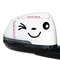 Cute Smiley Face Car Mirror Stickers car mirror stickers for Fun Rearview Style
