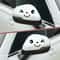 Cute Smiley Face Car Mirror Stickers car mirror stickers for Fun Rearview Style