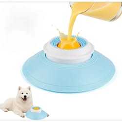 calmpaw dog lick mat slow feeder bowl with anti slip base & anxiety relief design