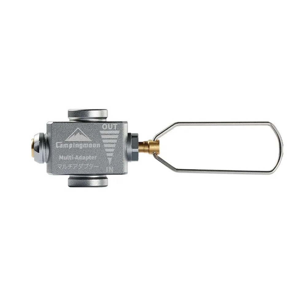 Camping Gas Adapter with Pressure Relief for Safe Butane and Propane Refilling