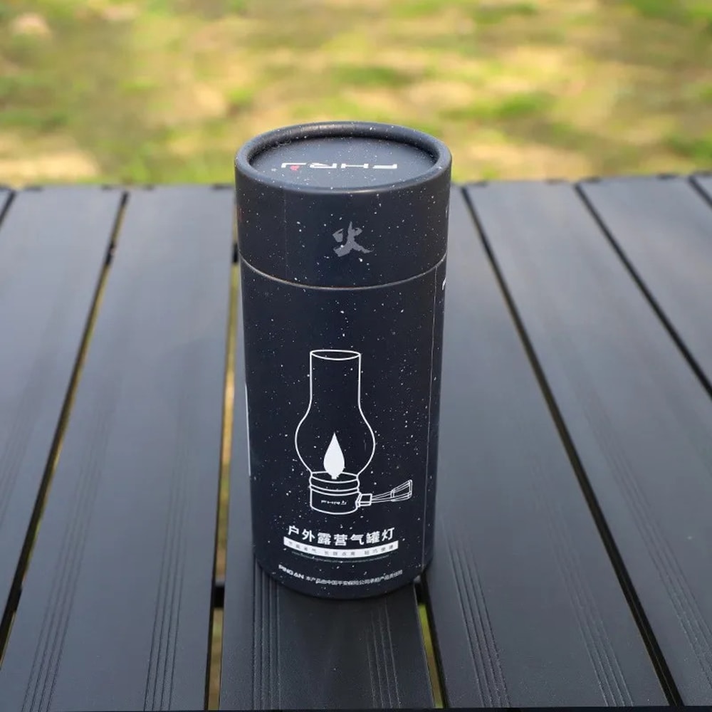 Portable Butane Gas Lantern for Camping & Hiking – Compact Outdoor Candle Light