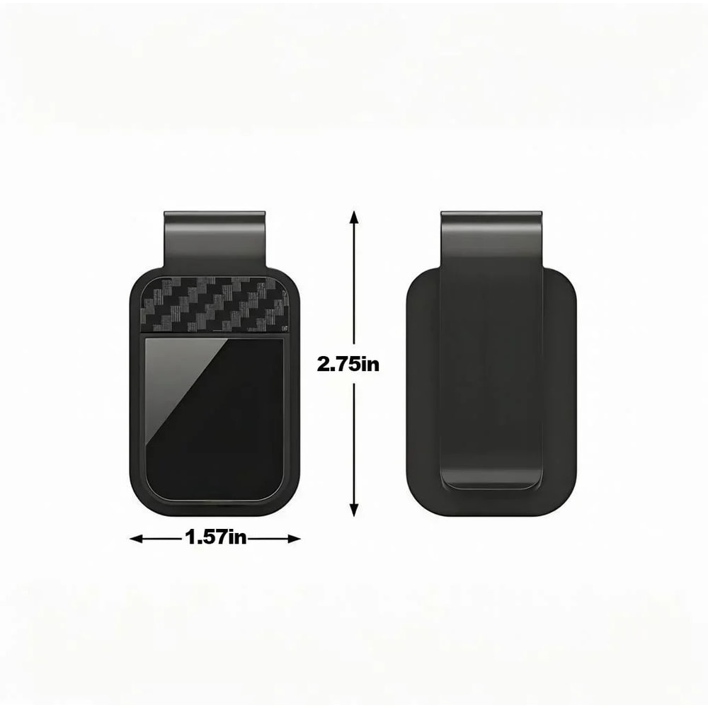 Car Visor Sunglasses Holder Clip Easy Access Glasses Organizer for Safe Driving