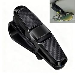 universal car visor glasses & ticket holder premium car sun visor glasses holder clip