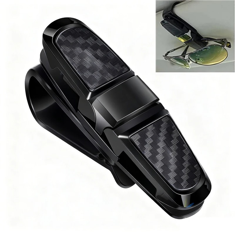 Universal Car Visor Glasses & Ticket Holder Premium Car sun visor glasses holder Clip