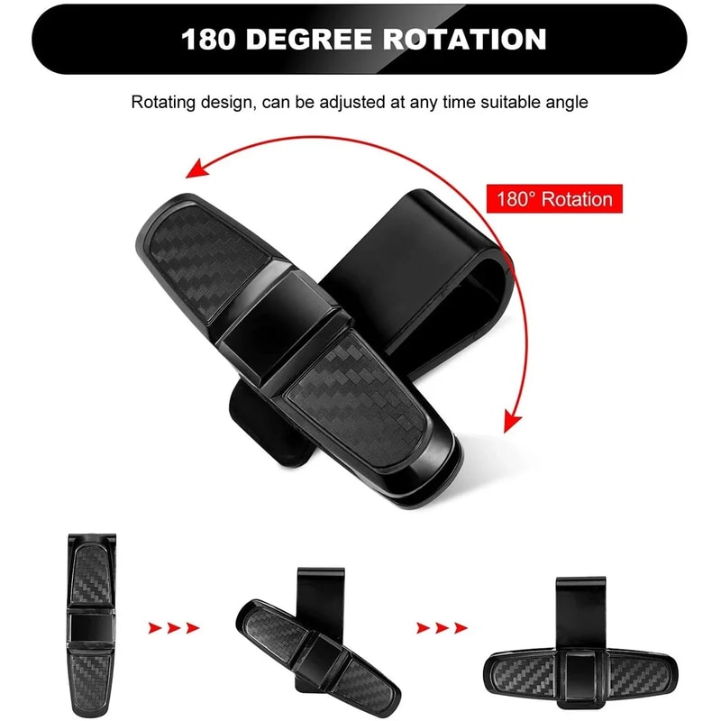 Universal Car Visor Glasses & Ticket Holder Premium Car sun visor glasses holder Clip