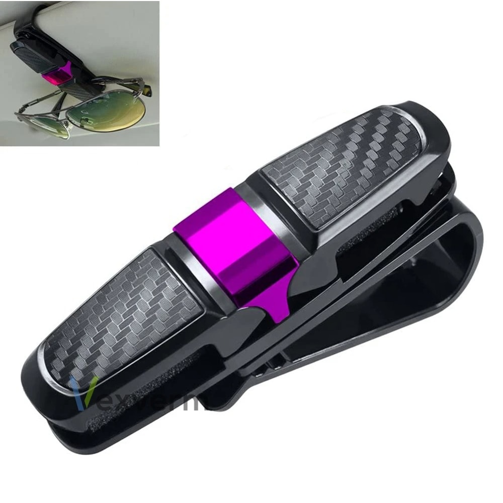 Universal Car Visor Glasses & Ticket Holder Premium Car sun visor glasses holder Clip