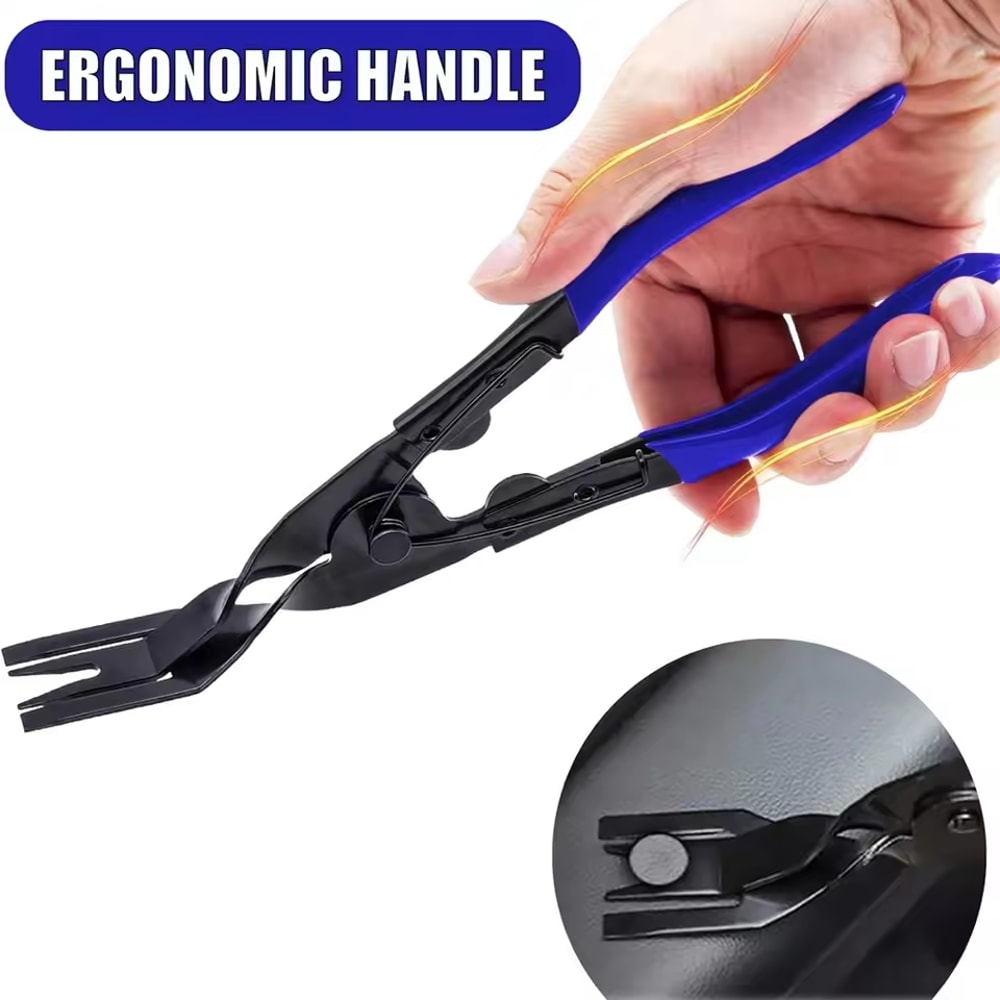Automotive Trim Clip Removal Pliers & Upholstery Panel Removal Tool Kit