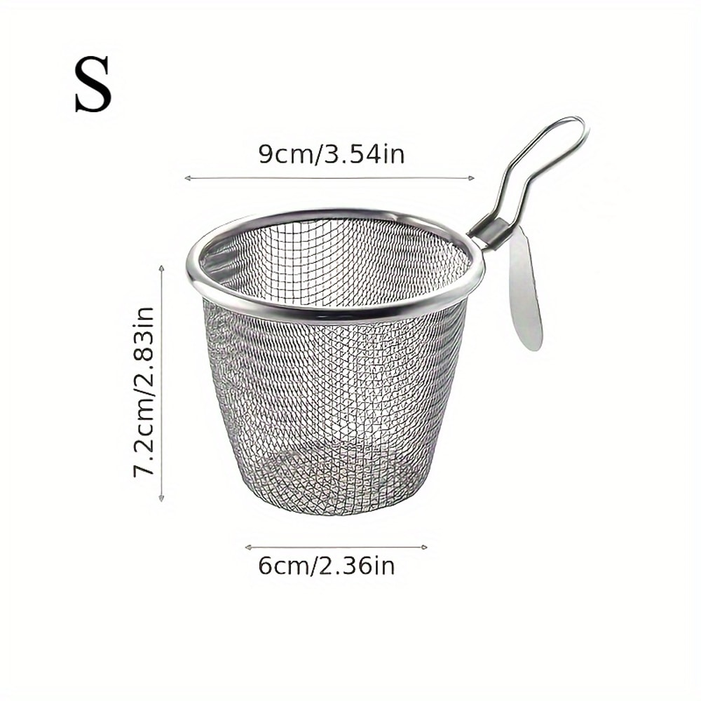 Wall Mounted Noodle Strainer Basket for Hot Pot and Pasta Draining
