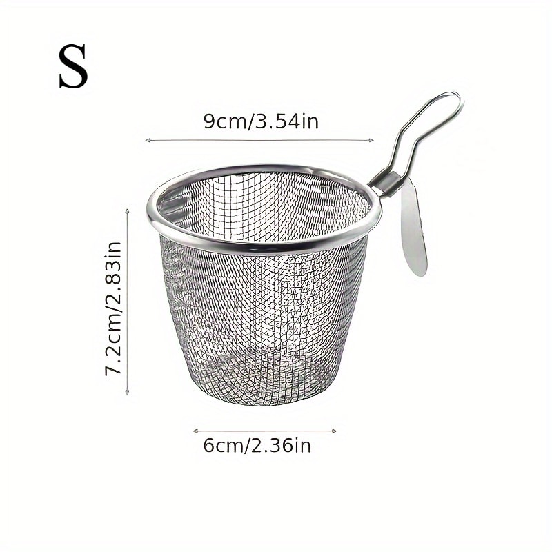 Wall Mounted Noodle Strainer Basket for Hot Pot and Pasta Draining