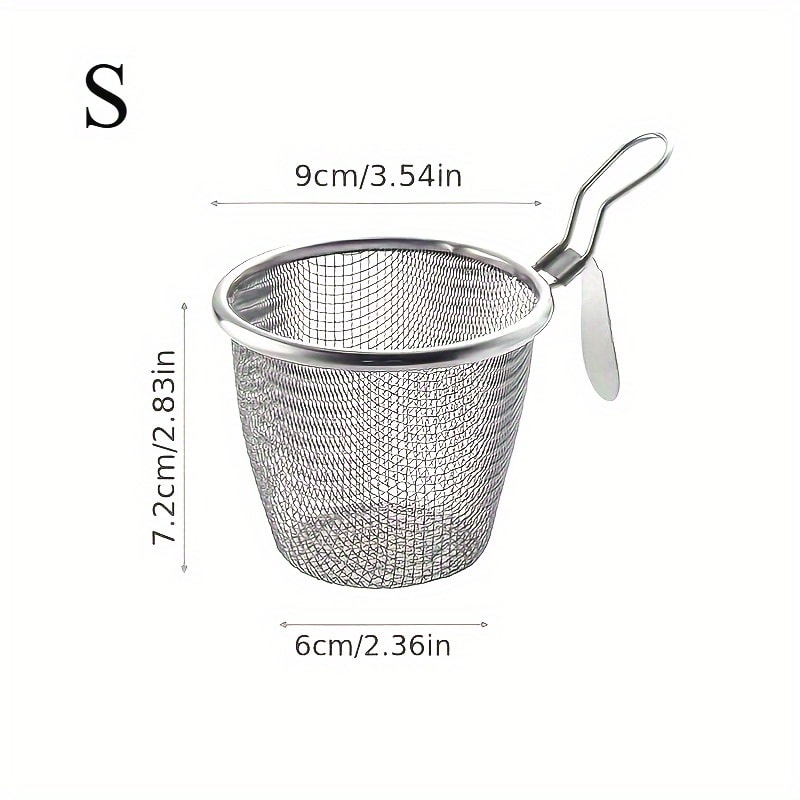 Wall Mounted Noodle Strainer Basket for Hot Pot and Pasta Draining